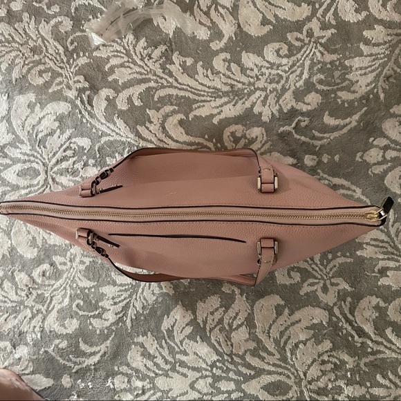 Offers Welcomed! Kate Spade Large Pink Pebbled Leather Zip Tote - Picture 4 of 6